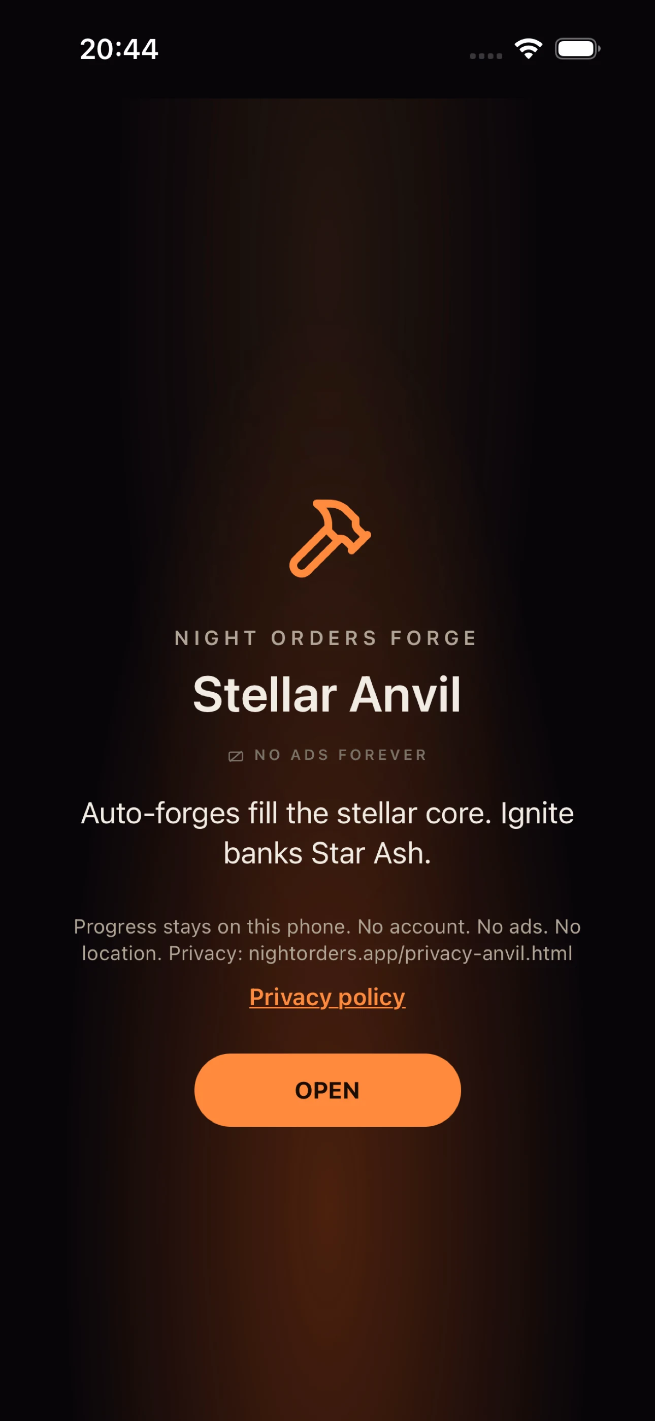 Stellar Anvil cold open